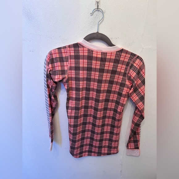 Helly Hansen Base Layer Pink Plaid Extra Small - Picture 3 of 3
